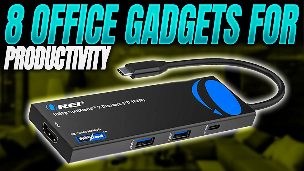 Top 8 Office Gadgets That Boost Productivity