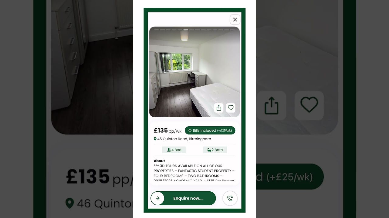 🏡 House of the Week: 47 Western Boulevard, Nottingham! | Housr Student Living