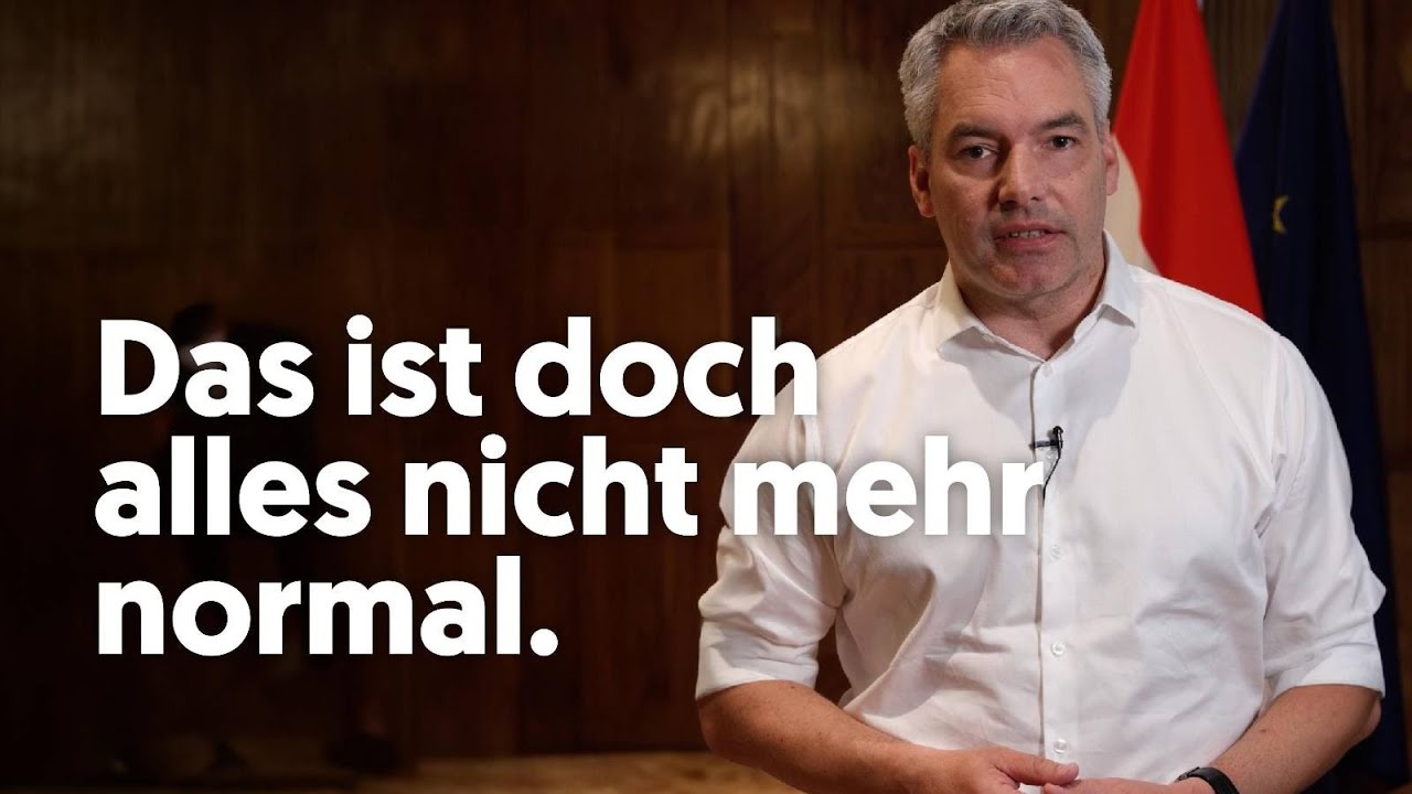 Bundeskanzler Karl Nehammer: Was ist normal? | 24.07.2023