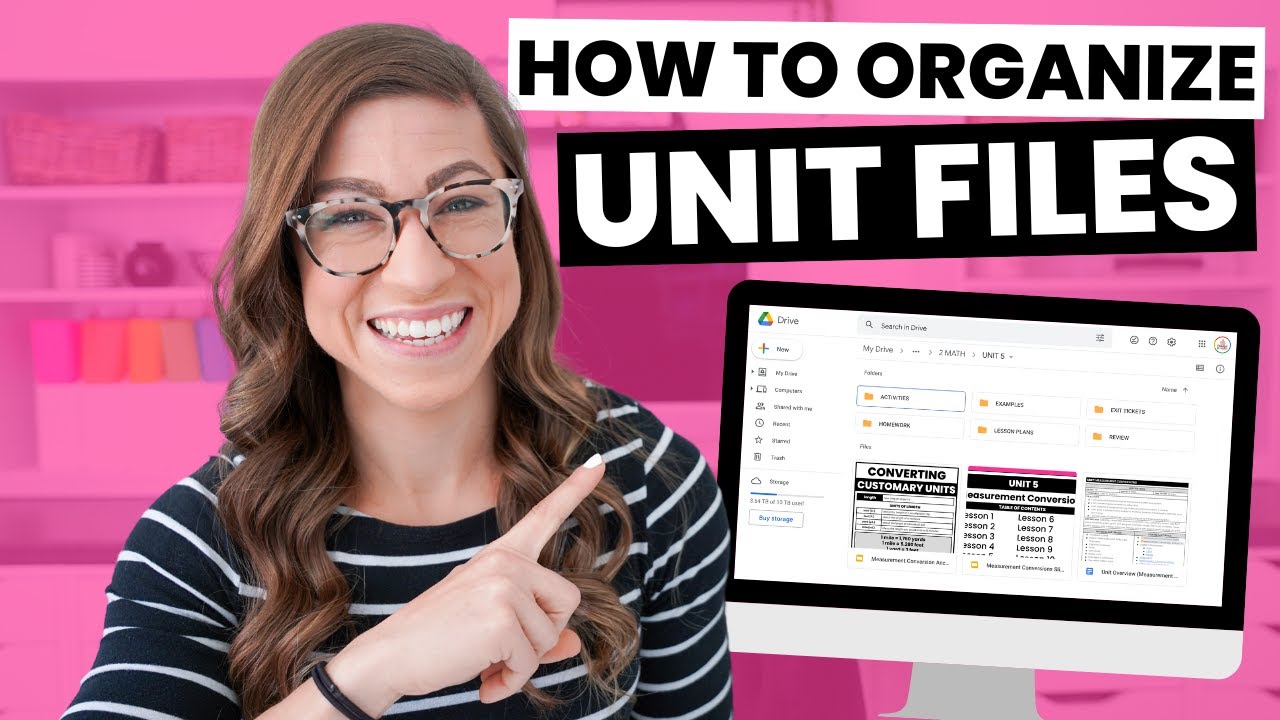 Digital Teacher Organization: How to Organize an Entire Unit
