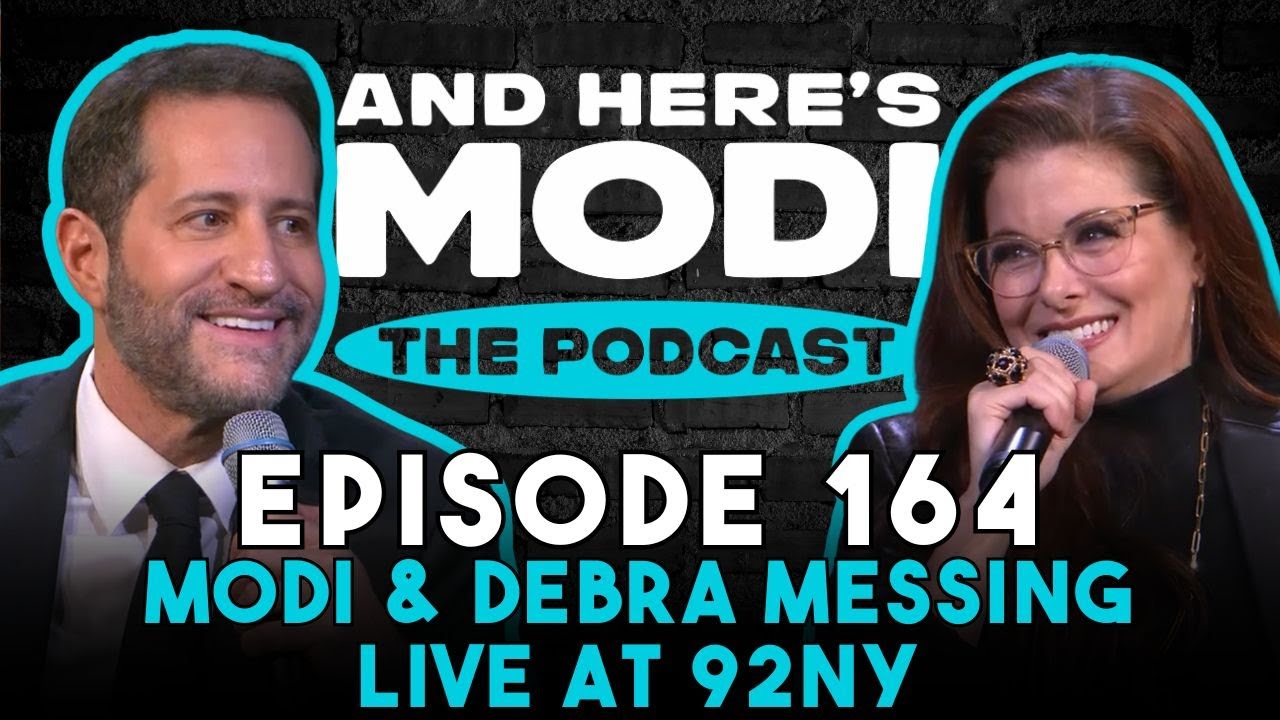 Modi x Debra Messing LIVE at 92NY | And Here's Modi Episode 164