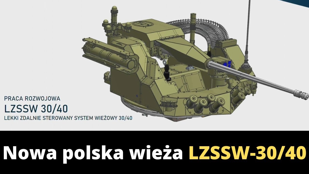Nowa polska lekka wieża LZSSW-30/40!