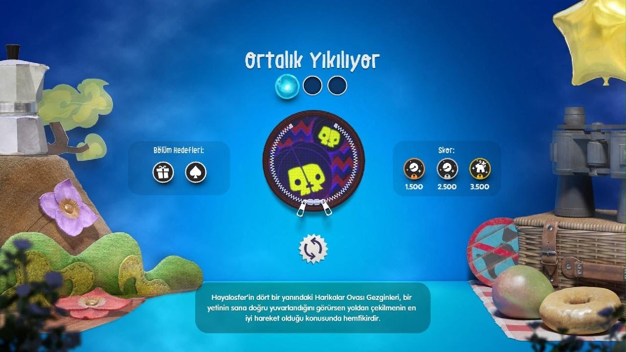 Sackboy: Büyük Macera_ortalık yıkılıyor