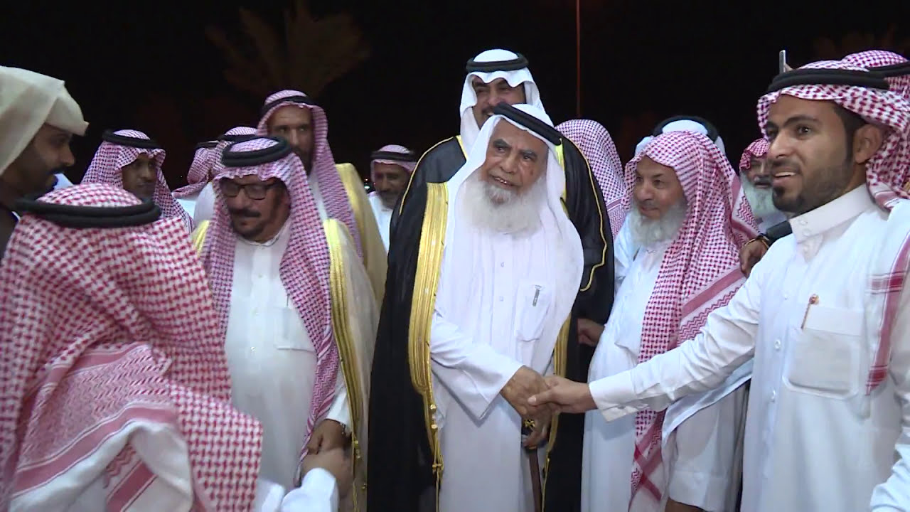 حفل الرجال الذين وقفوا في قضية ابن القبيلة ممدوح علي الطلوحي