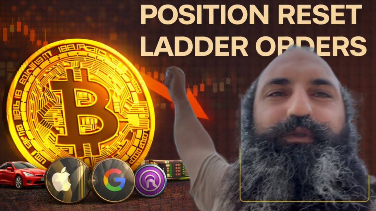 BITCOIN, IM THINKING TO REDUCE POSITION, HAVE BUY ORDERS LADDERED DOWN & STOCKS IM BUYING 