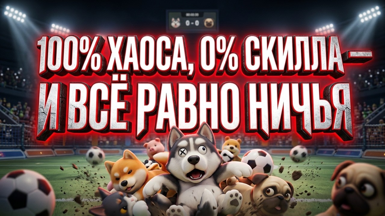 100% ХАОСА, 0% СКИЛЛА — И ВСЁ РАВНО НИЧЬЯ