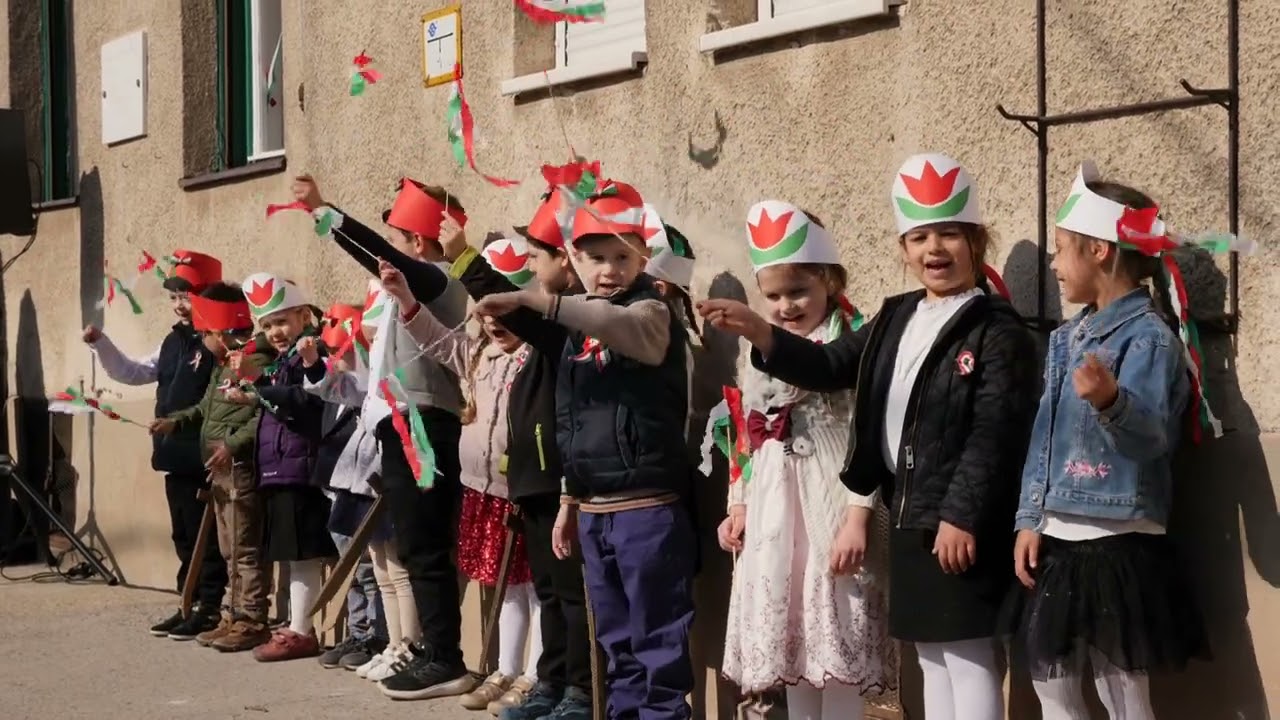 Március 15-i koszorúzás Zambelli Lajos emléktáblájánál - 2026.03.15.