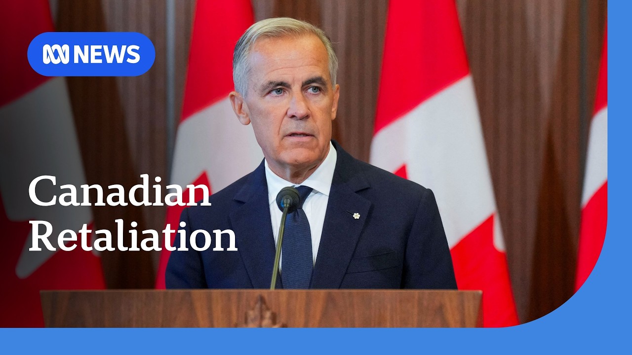 Canada vows 'dollar-for-dollar' retaliation over fresh US tariffs | ABC NEWS