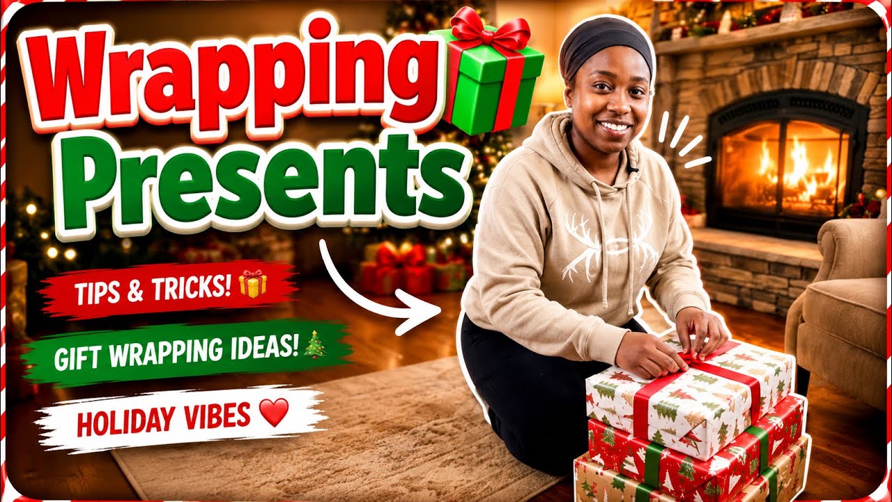 VLOGMAS, День 24: WRAPPING PRESENTS