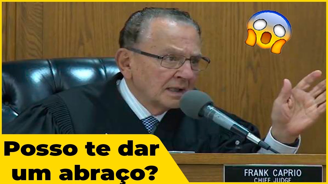 O MELHOR JUIZ DO MUNDO: Posso te dar um abra&ccedil;o?