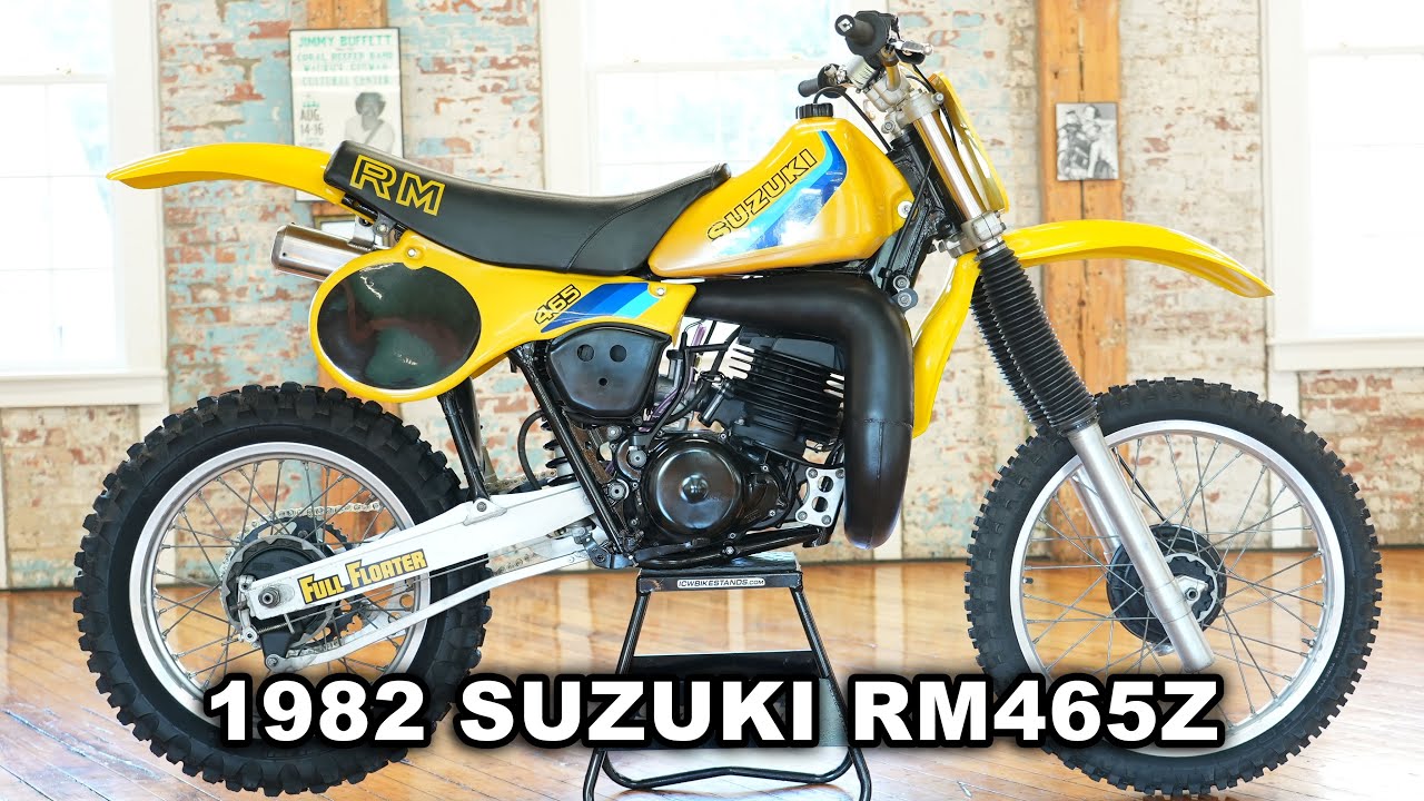 1982 SUZUKI RM465 Z TIME CAPSULE