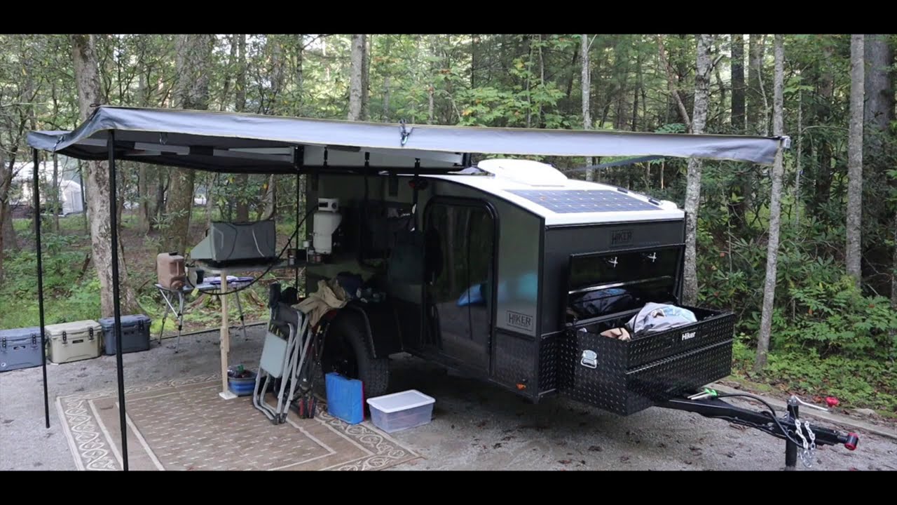 Mid Range Hiker Trailer - Wow! Check out these options. Full walk around