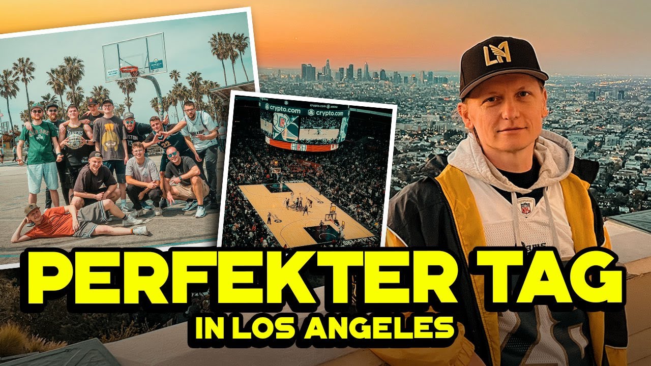 Sonnenaufgang, Venice Beach und NBA - der perfekte Tag in L.A. 🌇🏝🏀