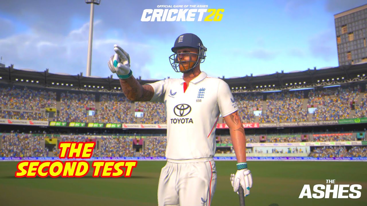 THE SECOND TEST 💥 THE ASHES | CRICKET 26