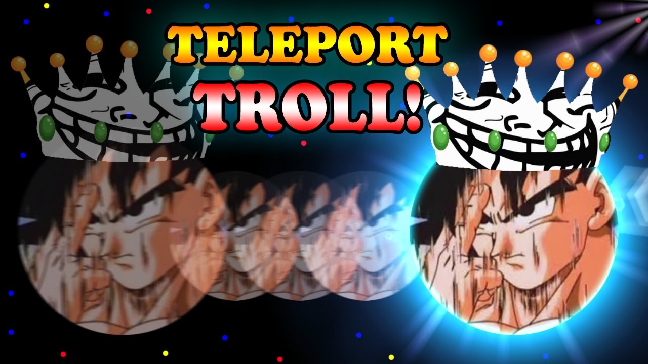 TELEPORTING TROLL | GIVING MYSELF 1.000.000 MASS - Gaver.io