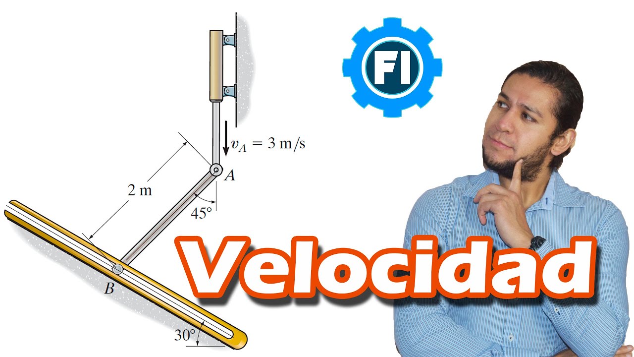 Análisis de Velocidad en Movimiento Plano General |Cinemática del Cuerpo Rígido| - Salvador FI
