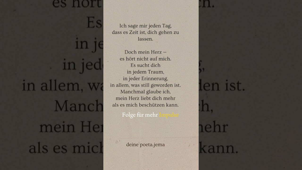 Was braucht dein Herz, um dich zu sch&uuml;tzen &ndash;ohne die Liebe zu verraten, die du gef&uuml;hlt hast?