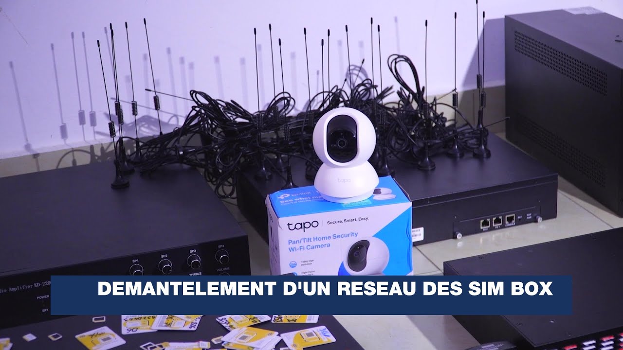 Démantèlement d'un Réseau des Sim Box