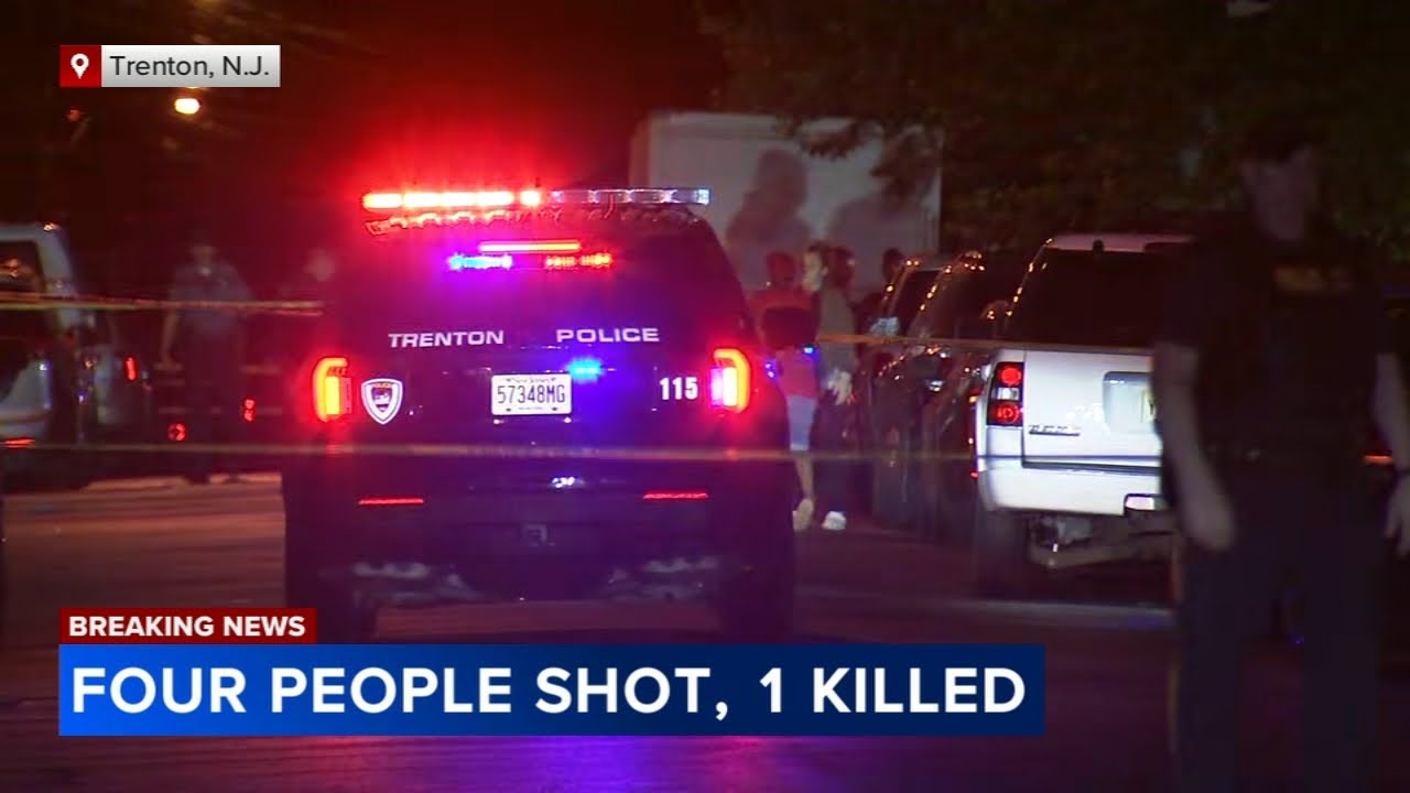 Quadruple shooting leaves at least 1 dead in Trenton, NJ