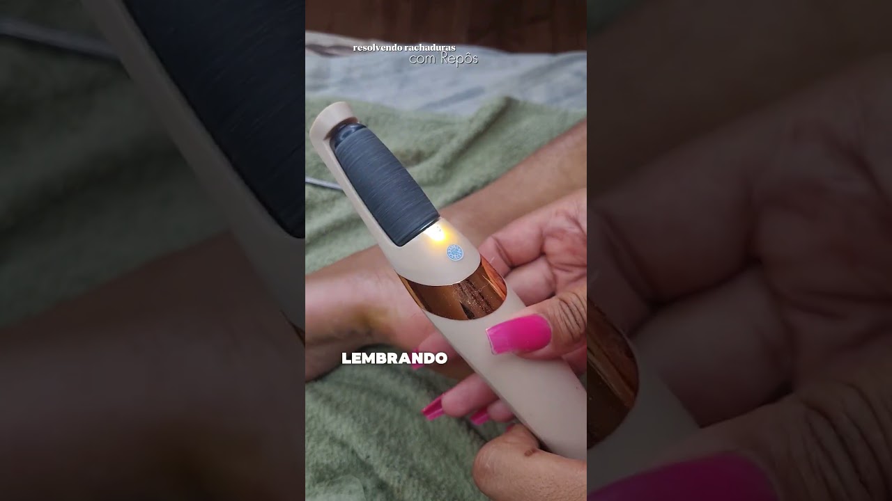 resolvendo rachaduras nos p&eacute;s ...#spadospes #repos