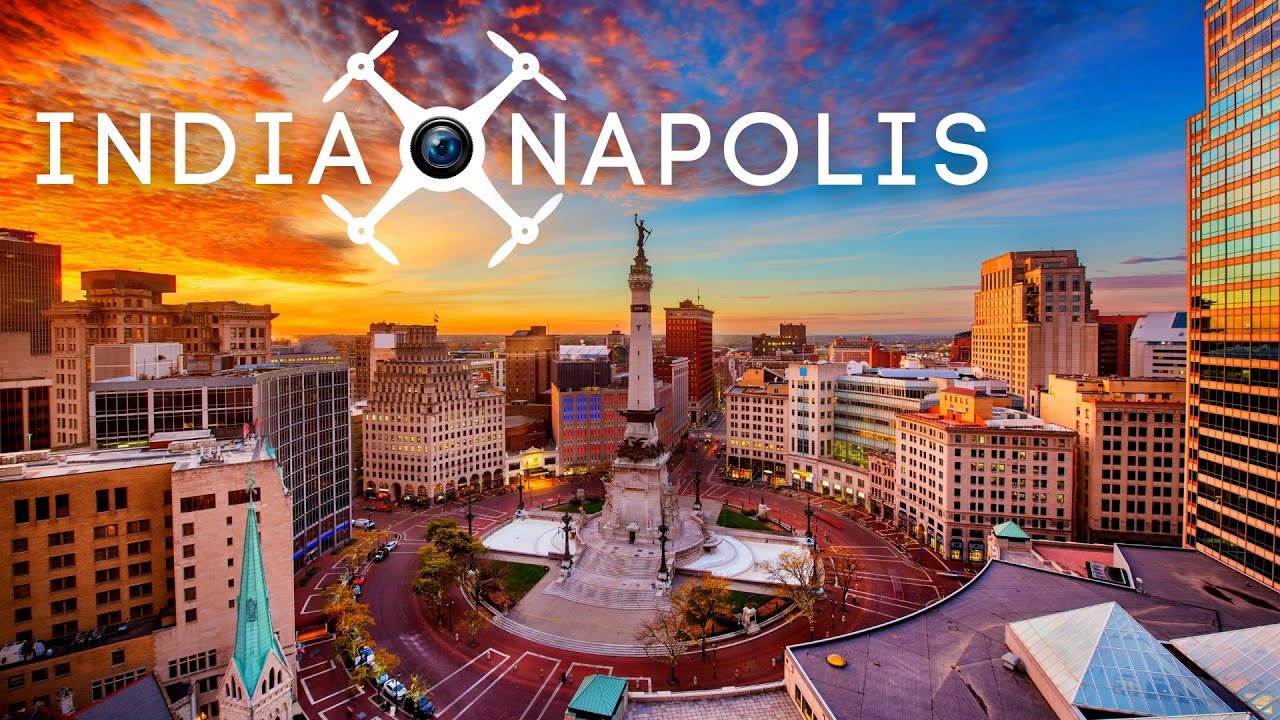 Aerial View of 𝗜𝗡𝗗𝗜𝗔𝗡𝗔𝗣𝗢𝗟𝗜𝗦 City 🇺🇸 Indiana | Drone View | Dr Drone