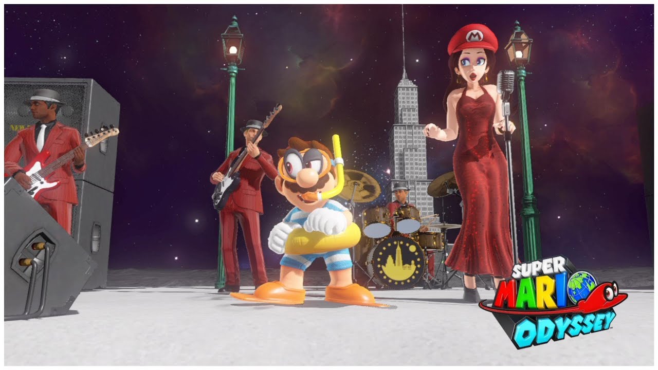 最終隱藏關卡 月之國 更背面 超級瑪利歐 奧德賽 Part 12 Super Mario Odyssey - Darker Side Kingdom (Secret Final Kingdom)
