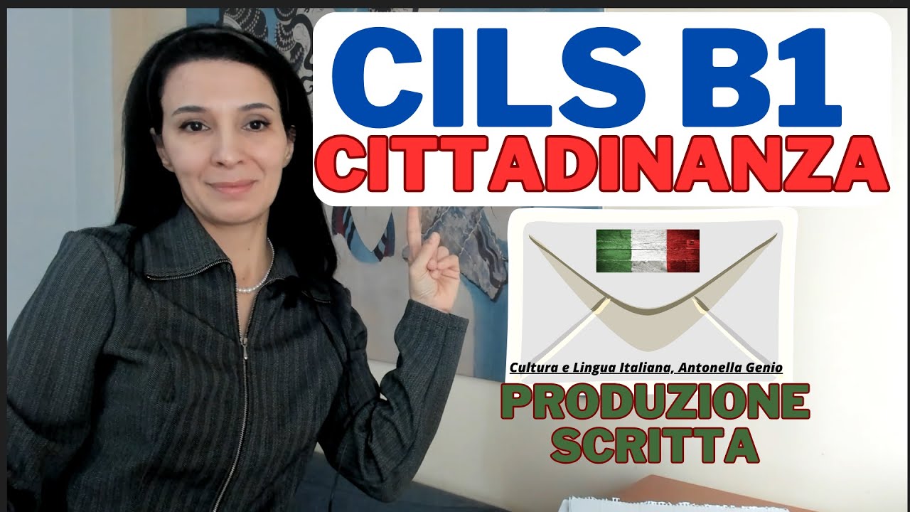 CILS B1 CITTADINANZA, Produzione Scritta, 2 Esempi