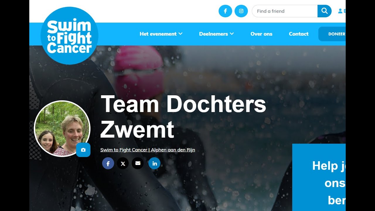 Team dochters zwemt - Vlog 2 - Zwemvlog