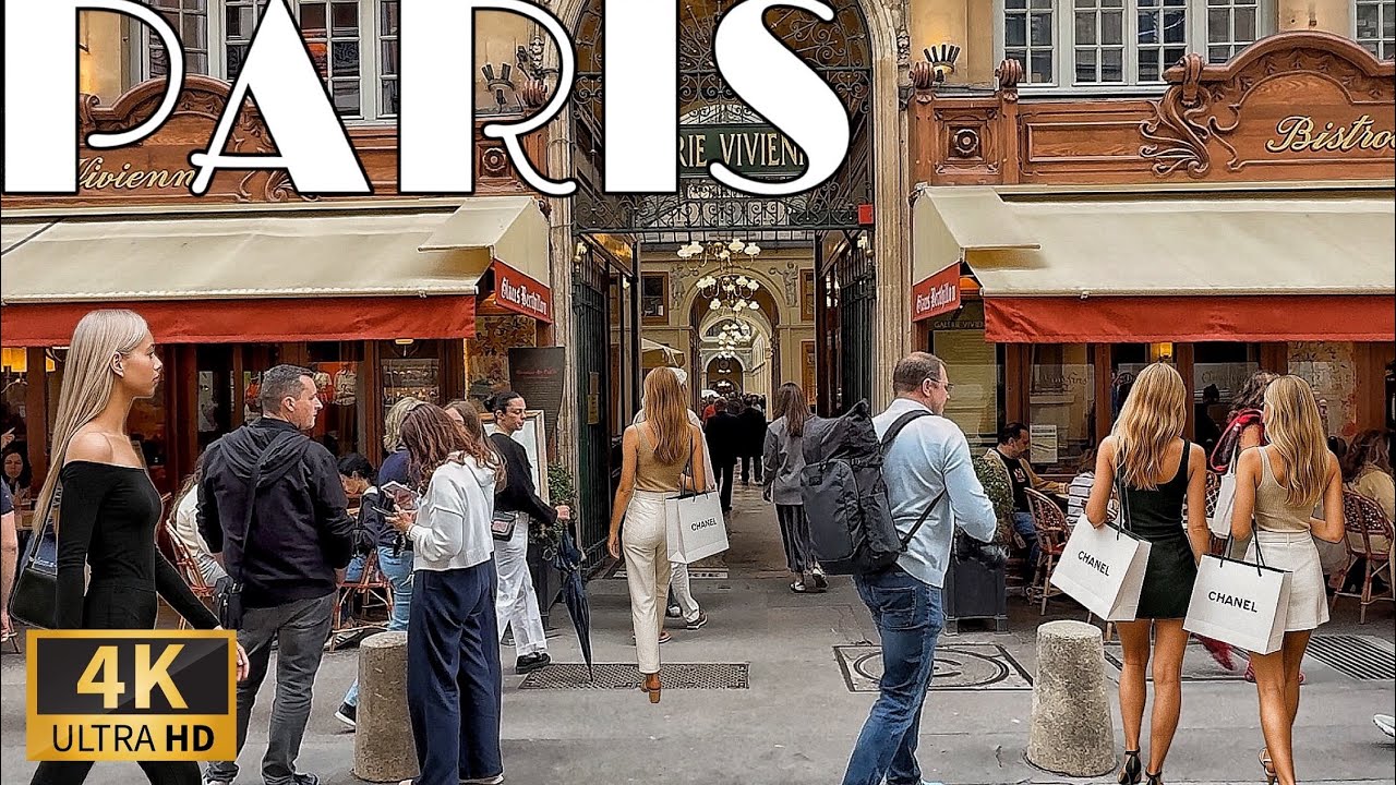 [🇫🇷Paris France 4K 120FPS Walking Tour] Paris Opéra Quarter Tour  08/JUNE/2025