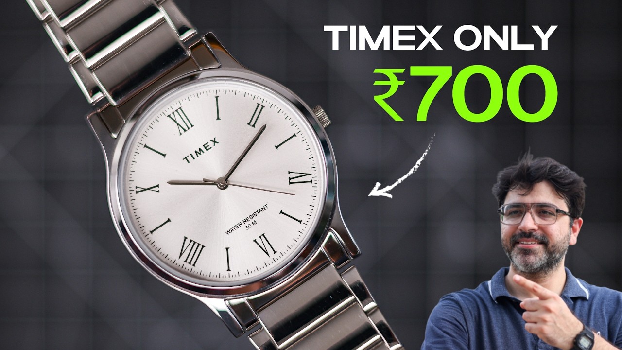 Did TIMEX Launch the Best Looking Watch under Rs.1000?