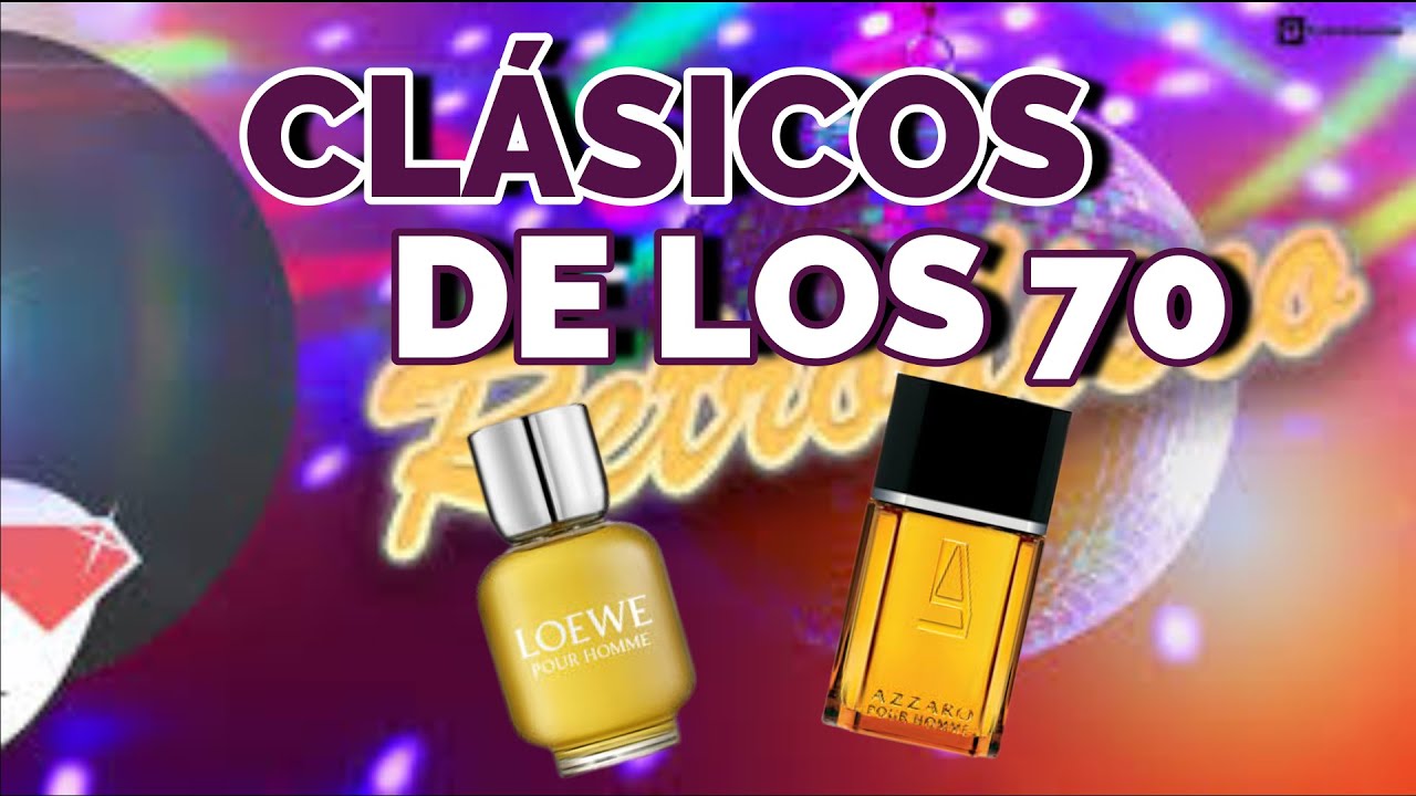 PERFUMES clásicos IMPRESCINDIBLES AÑOS 70 👌👌 TOP 11 en ESPAÑOL
