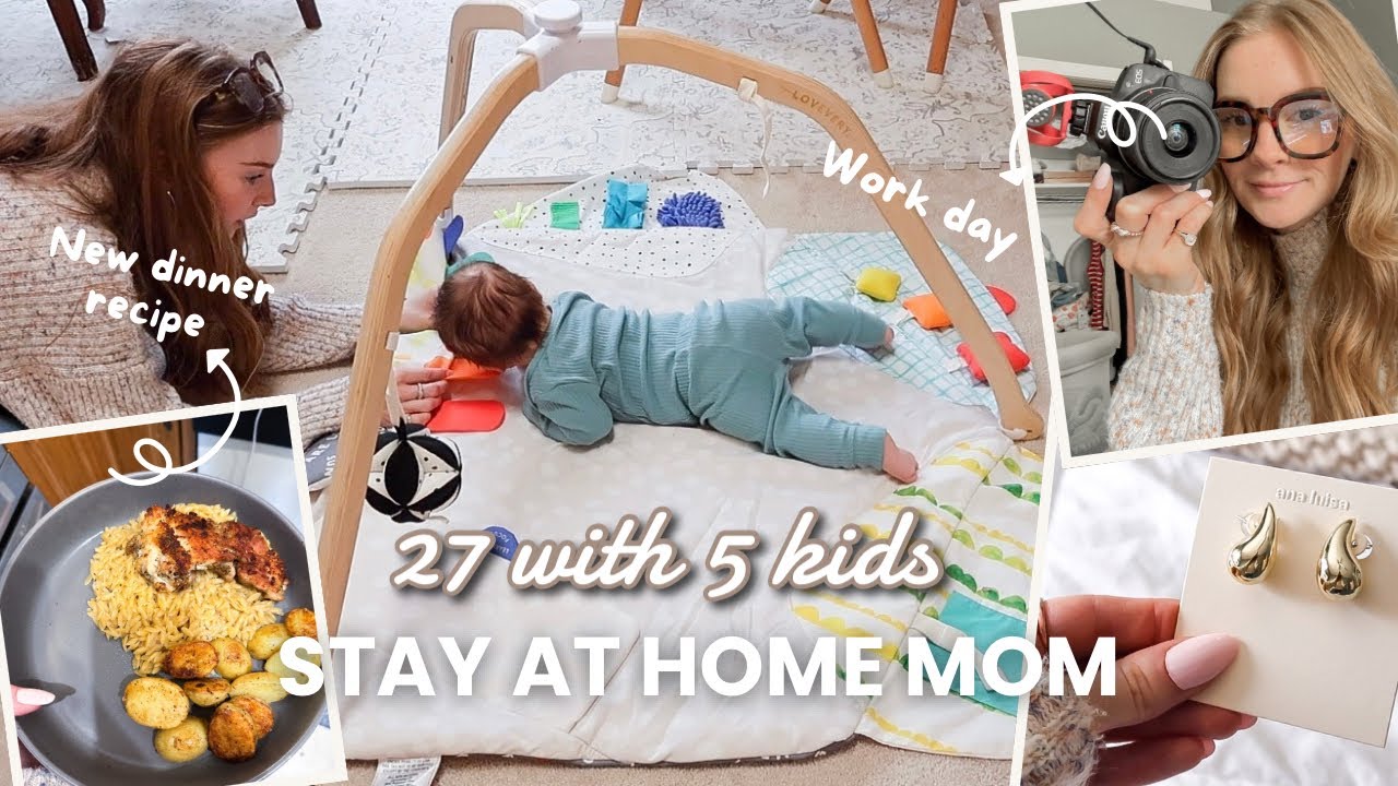 A REALISTIC day in my life as a mom of 5 | Work day, turning a chaotic day around, 