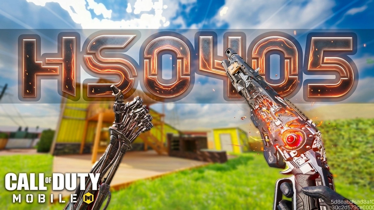 NEW Terminator HS0405 Skin Is The #1 SHOTGUN in CODM...