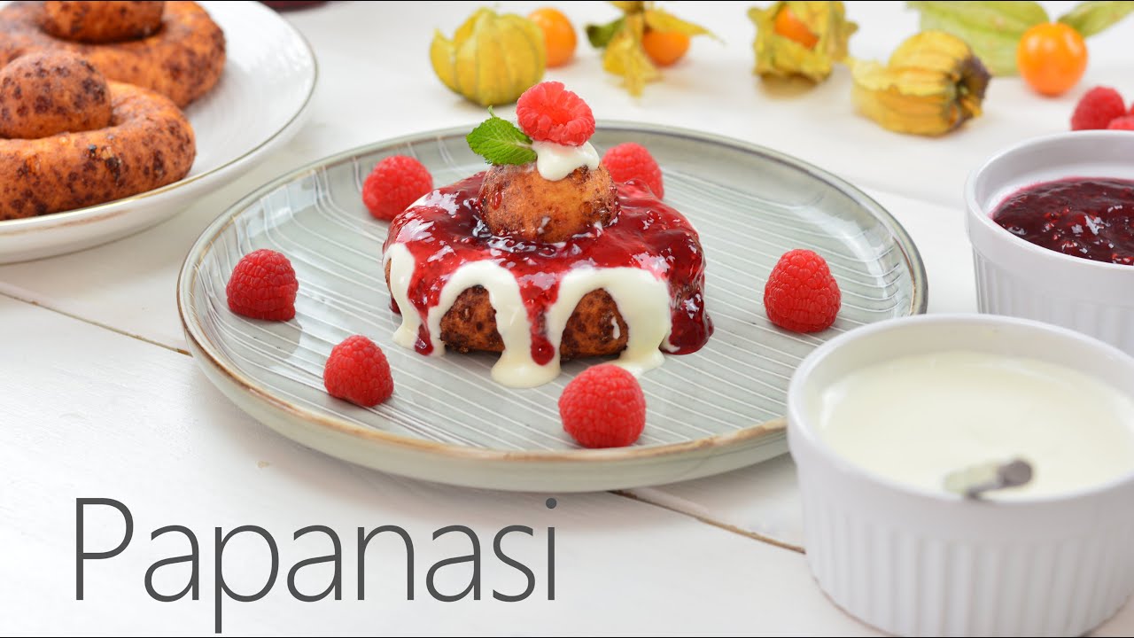 Papanași Romanian cottage cheese fried doughnuts| Reteta Papanasi | GLUTEN FREE | Taby's Welt