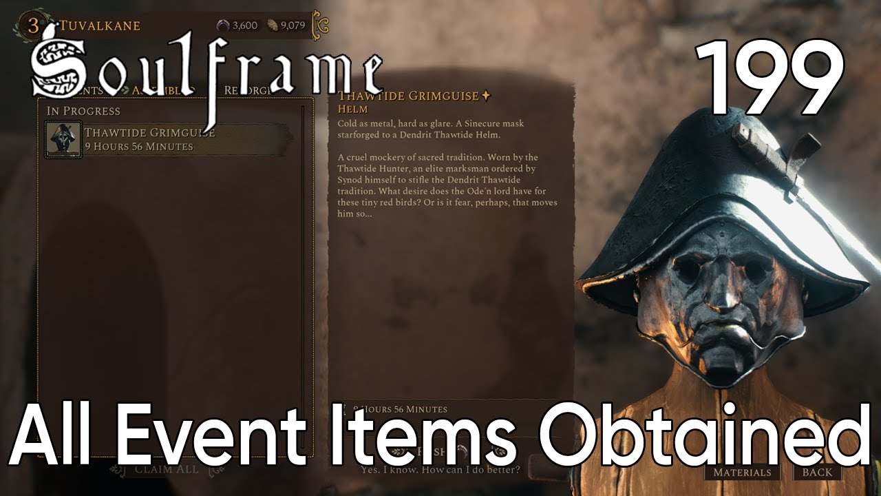 Completing The Thawtide Event | Soulframe Preludes - 199