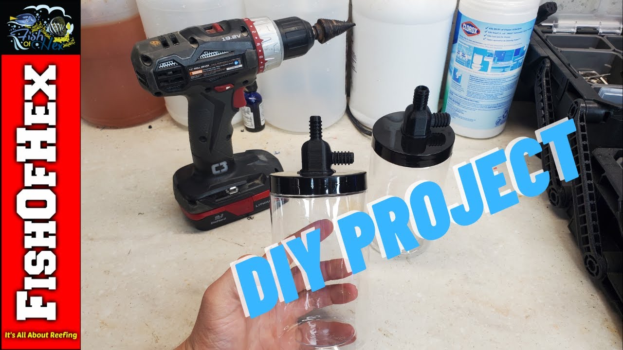 DIY CO2 Scrubber Skimmate Collector