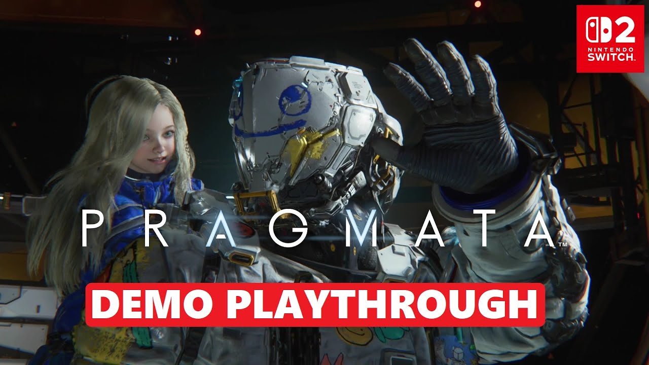PRAGMATA - Sketchbook Demo Playthrough in Delphi & Scribble Suit (Nintendo Switch 2)