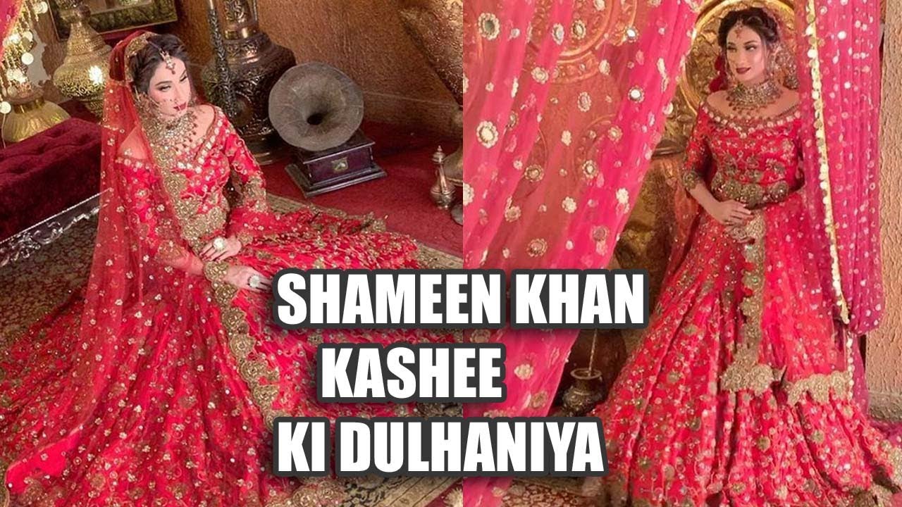 Shameen Khan Wear Upcoming Kashees Bridal Dress | kashee's bridal collection