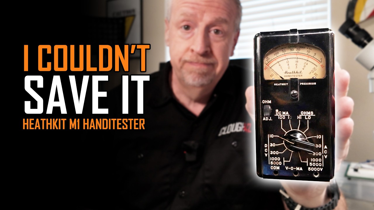 I Tried to Resurrect a 70-Year-Old Heathkit M-1 Handitester