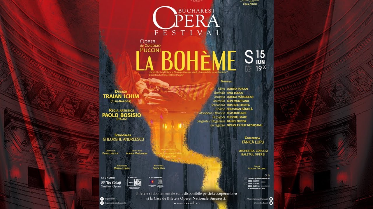 Jurnal de Festival - Ziua 9 - Bucharest Opera Festival 2024 – La Boheme – Opera Galați