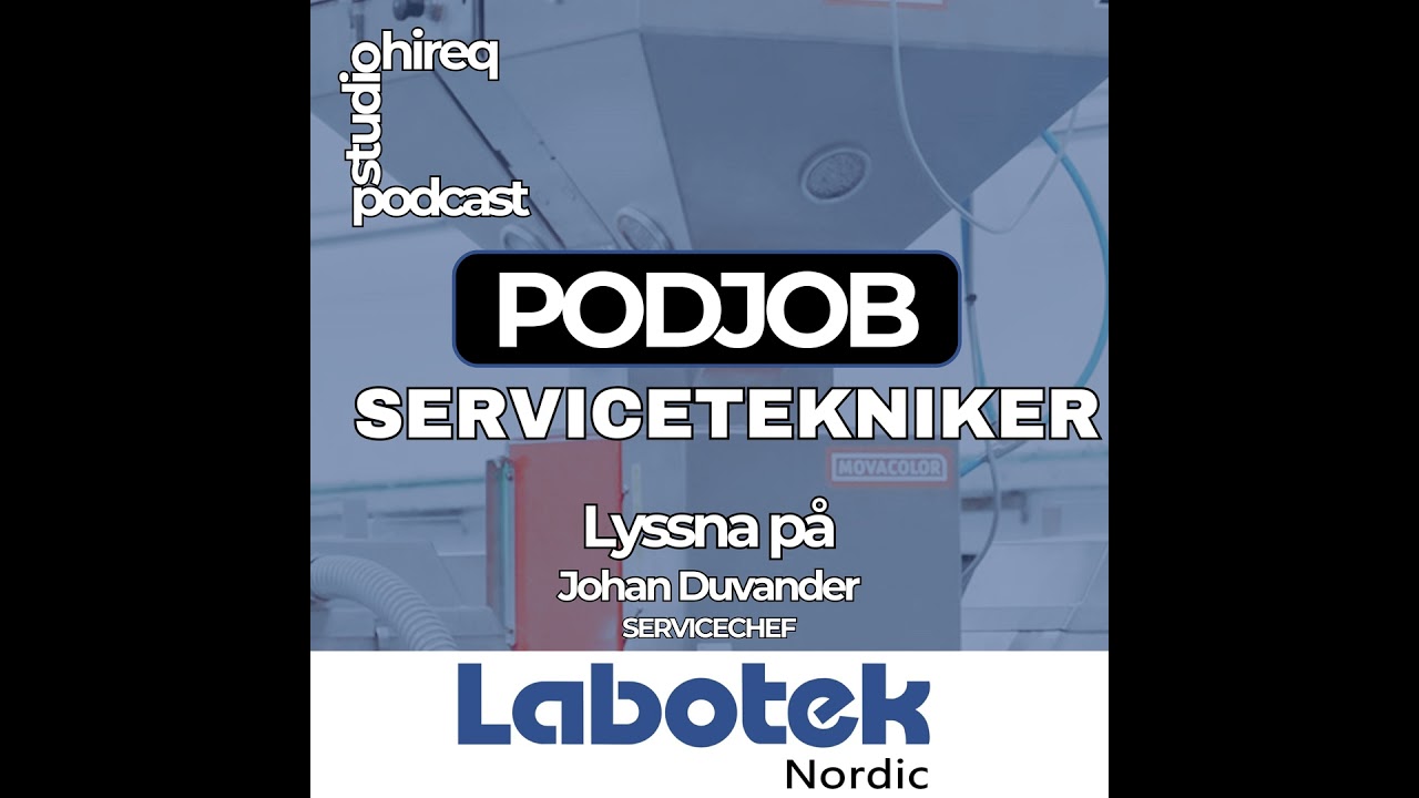 #PodJob - Labotek rekryterar ytterligare servicetekniker