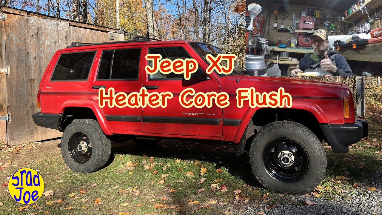 Jeep XJ Episode 10 - Here’s How I Flushed The Heater Core