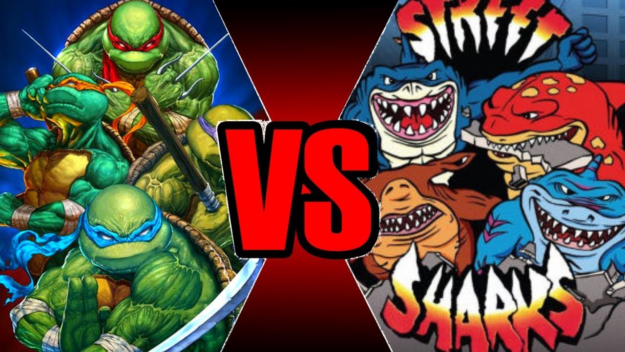 Ninja Turtles VS Street Sharks WHO WINS??