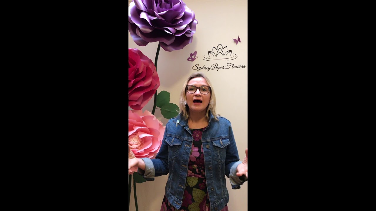 SydneyPaperFlowers  - the story of our business