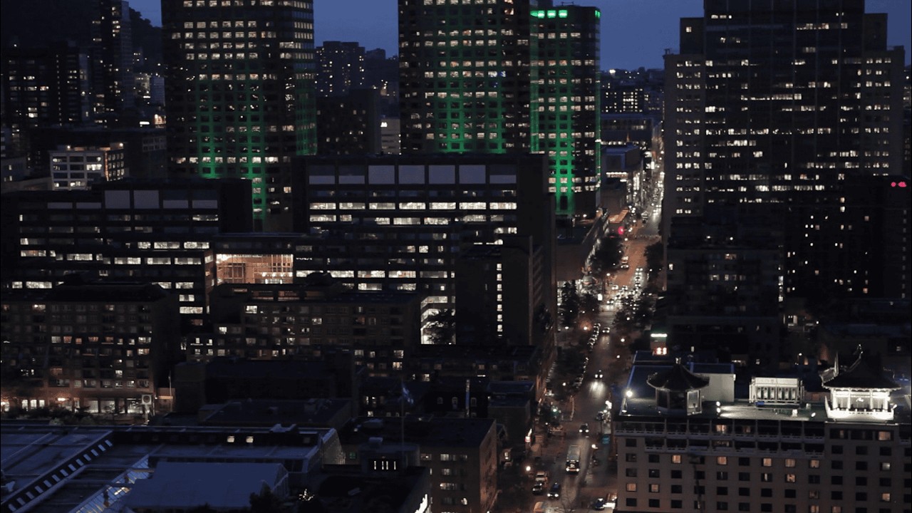 City Lights at Midnight | 10 Hours of Calm Night Ambience