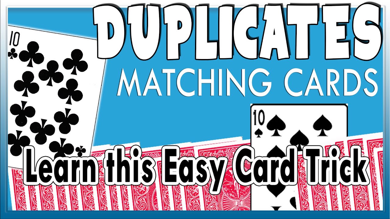 Learn A Magic Card Trick - Close up Card Trick with ANY pack of Cards
