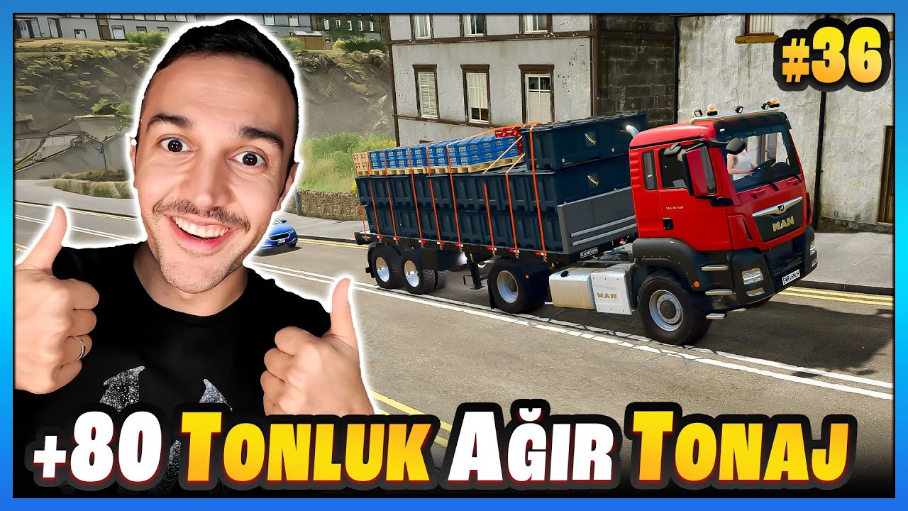 80 TON YÜK 😱 SADECE TIR ÇEKEBİLDİ | FS25 #36