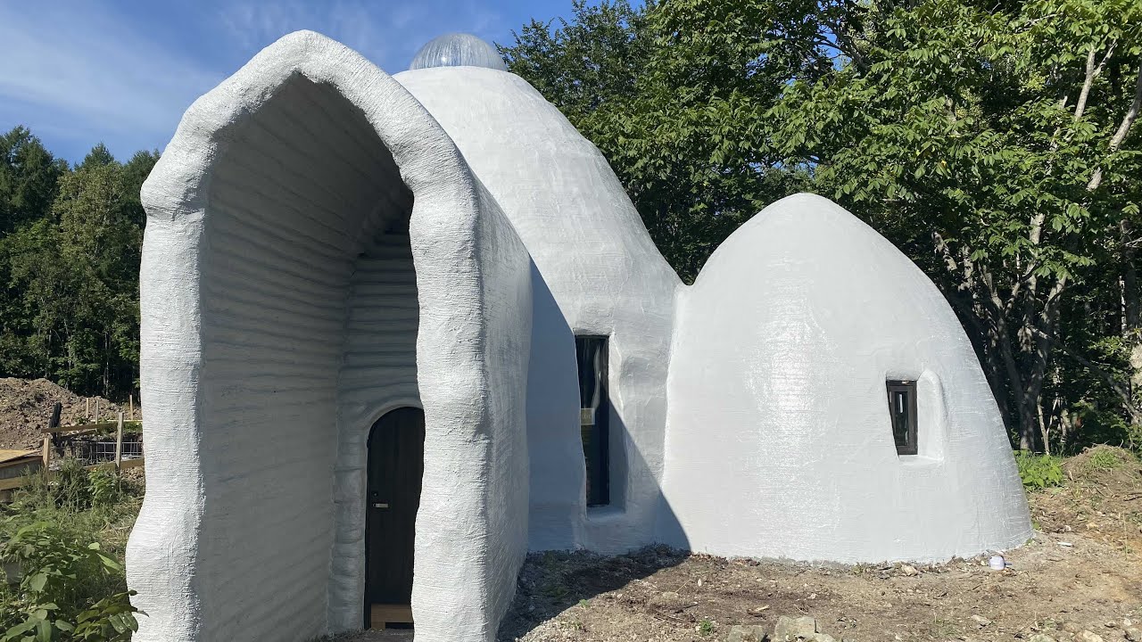 8年かけて作った土の家【earth bag house】