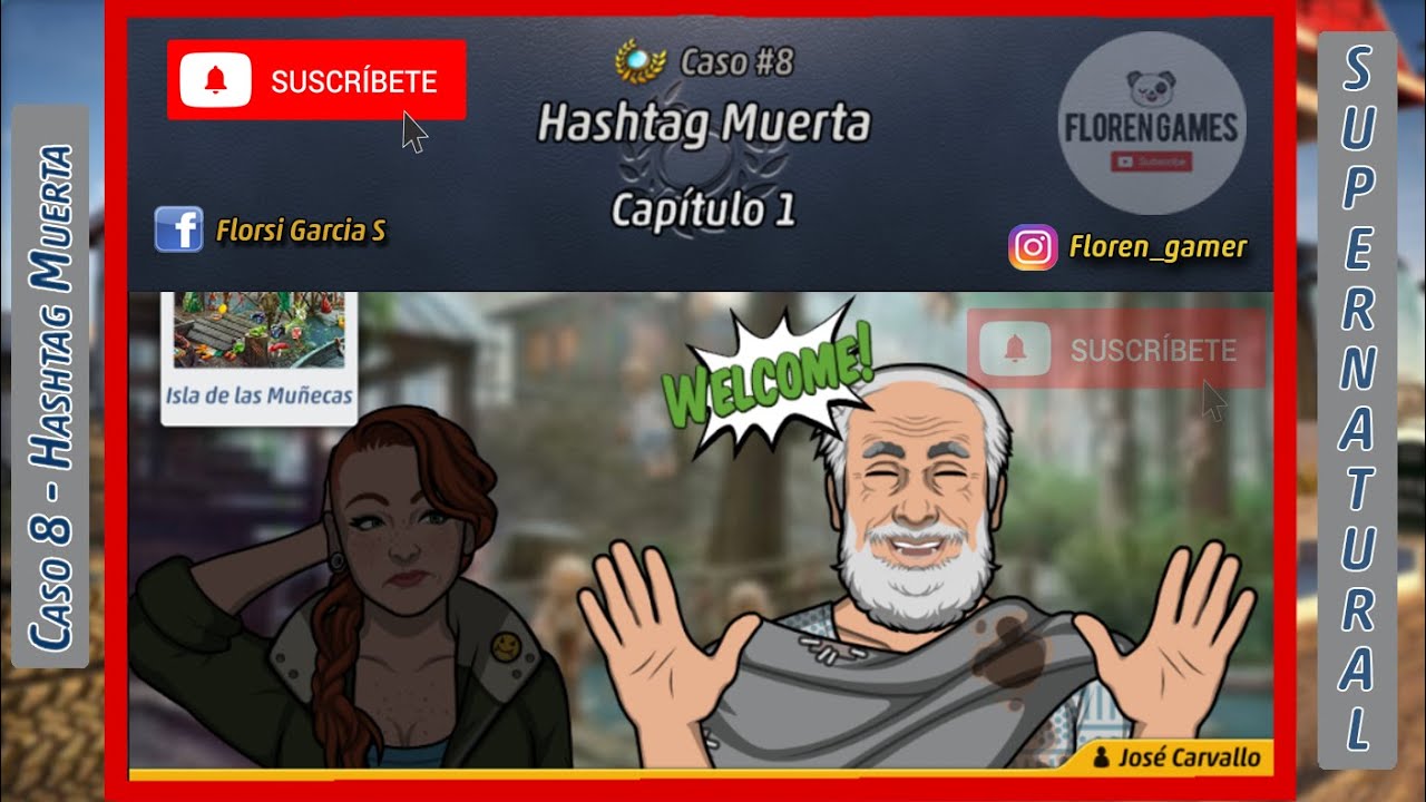 🔥🤳▶ Criminal case: SUPERNATURAL INVESTIGATIONS - Caso #8 - ❝𝒽𝒶𝓈𝒽𝓉𝒶𝑔 𝓂𝓊𝑒𝓇𝓉𝒶❞  1/4 ◀🤳