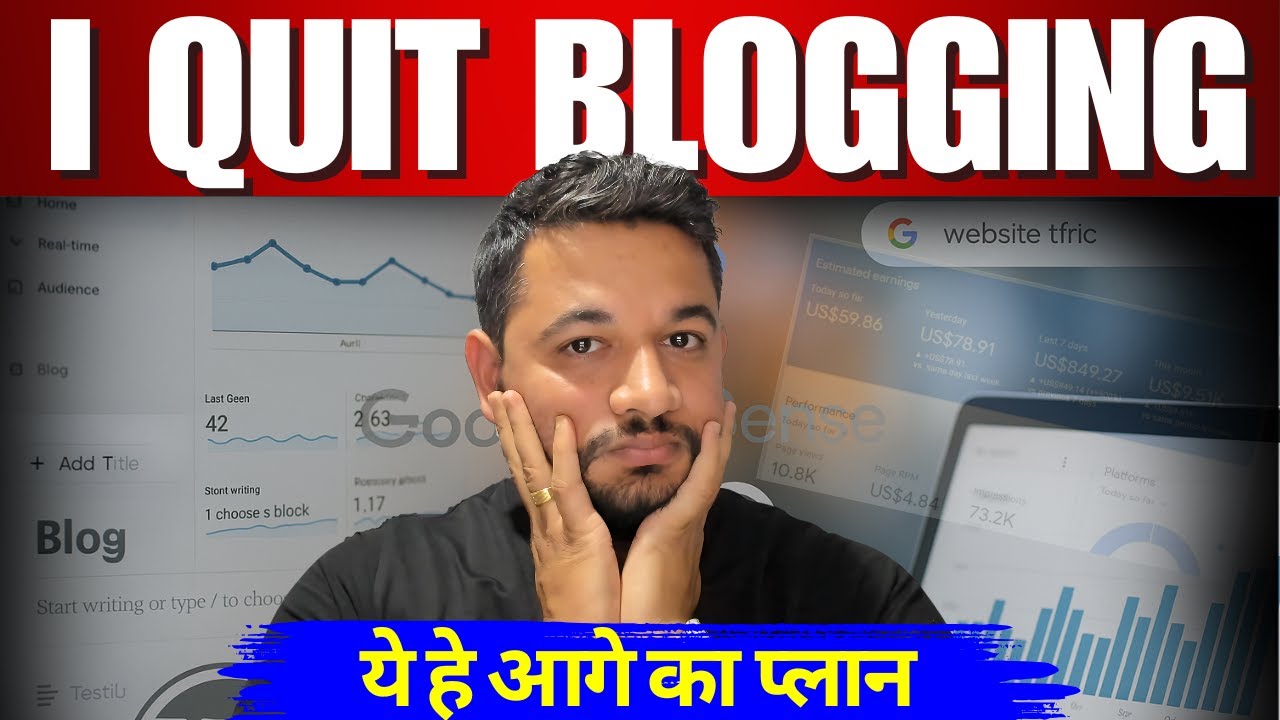 😔 Why I Quit Blogging .. So What is Next?